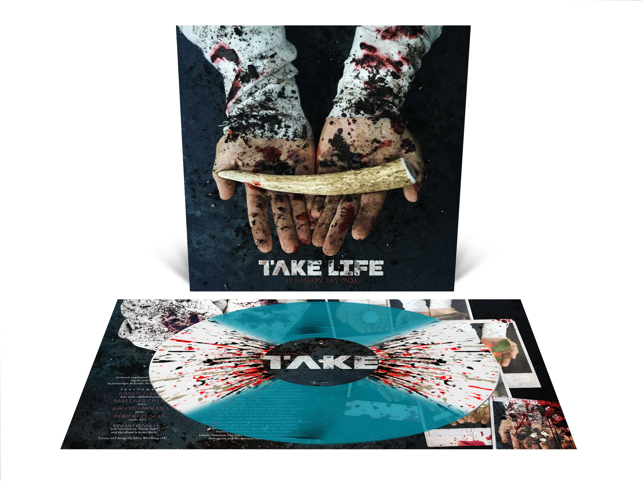 (image for) Take Life - You are Nowhere LP (x One King Down)
